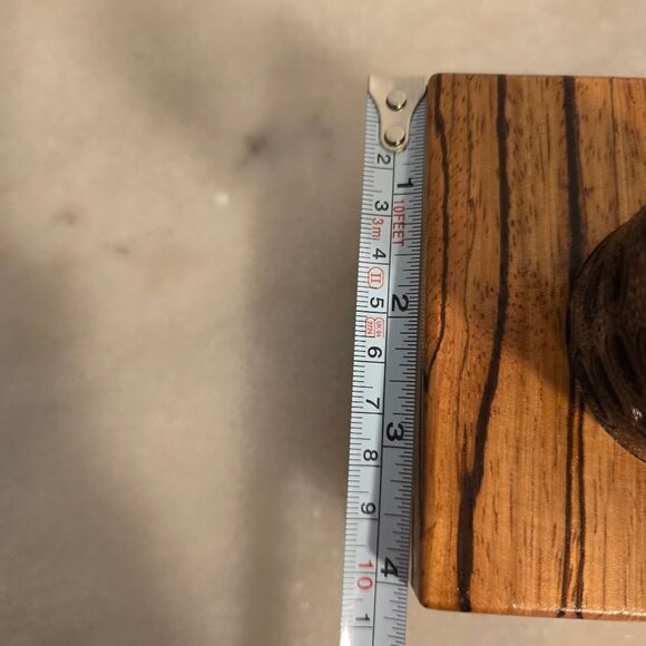 Banksia wood Candle Holder Handcrafted by J. Smith Candlestick - Picture 9 of 12